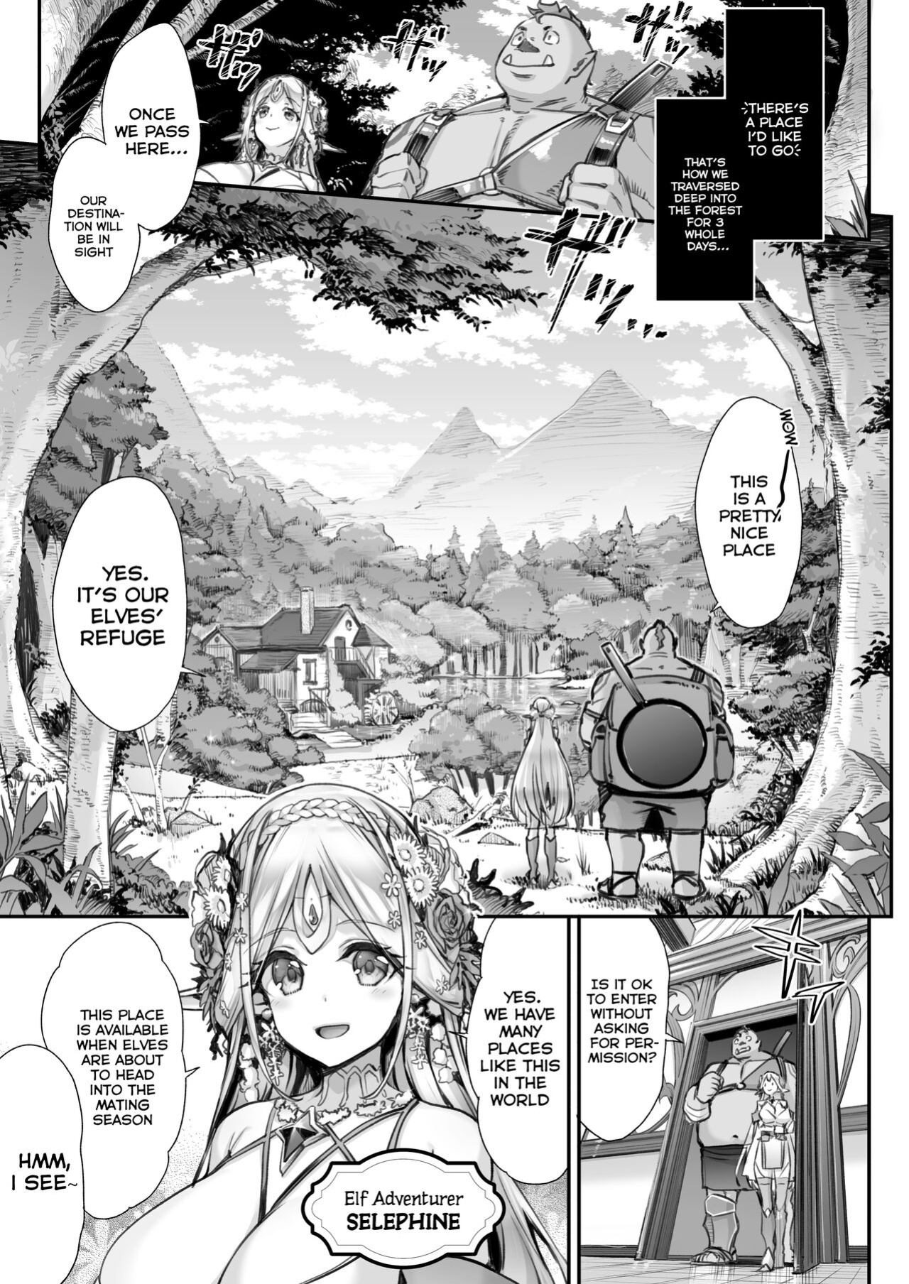 [Ichinose Land] Midara na Elf-san wa Orc-kun ga Osuki 2 [Tomoshibi+SquigglesJP]