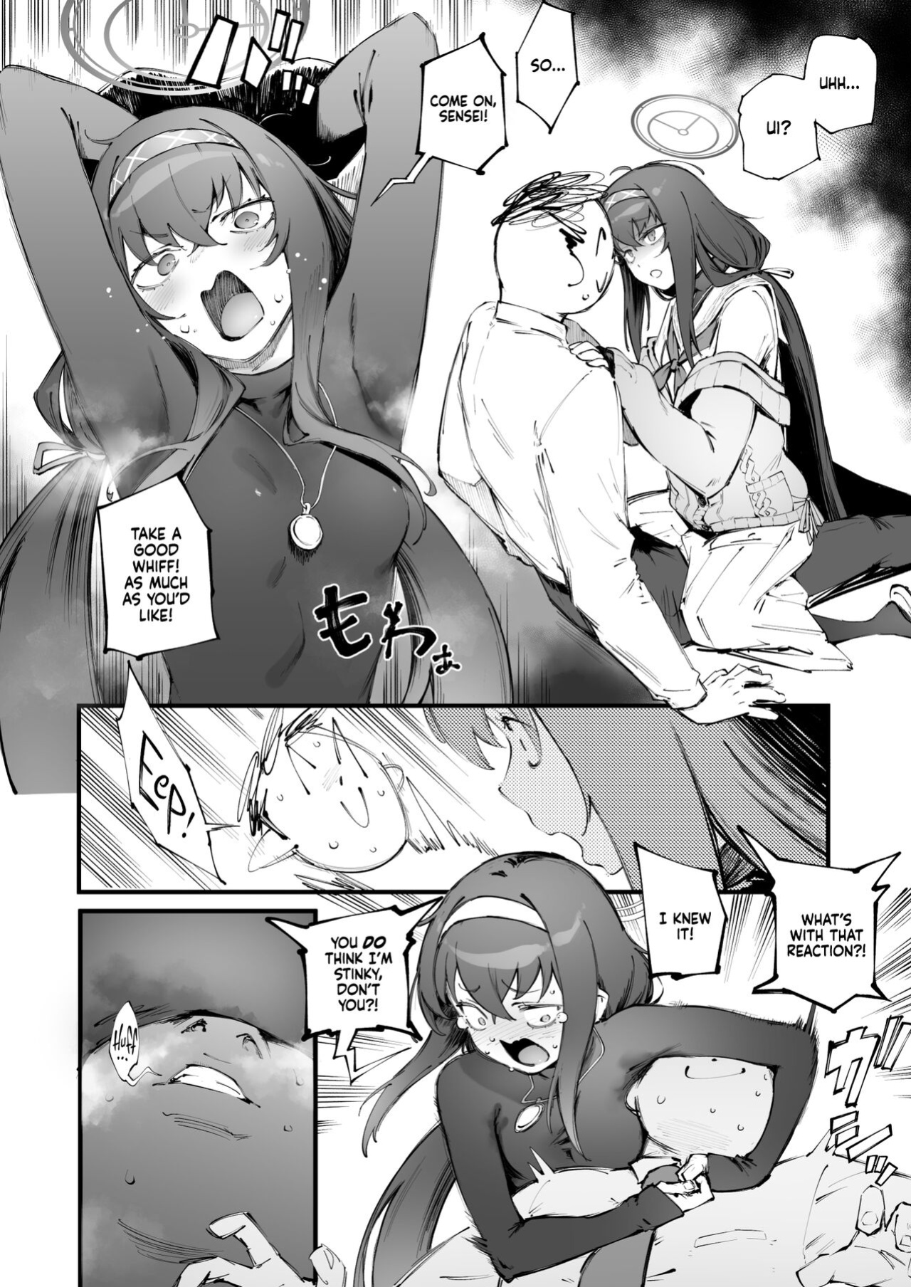 [Suruga Kuroitsu] Ui no Nioi... | Ui's Scent... (Blue Archive) [Xzosk]