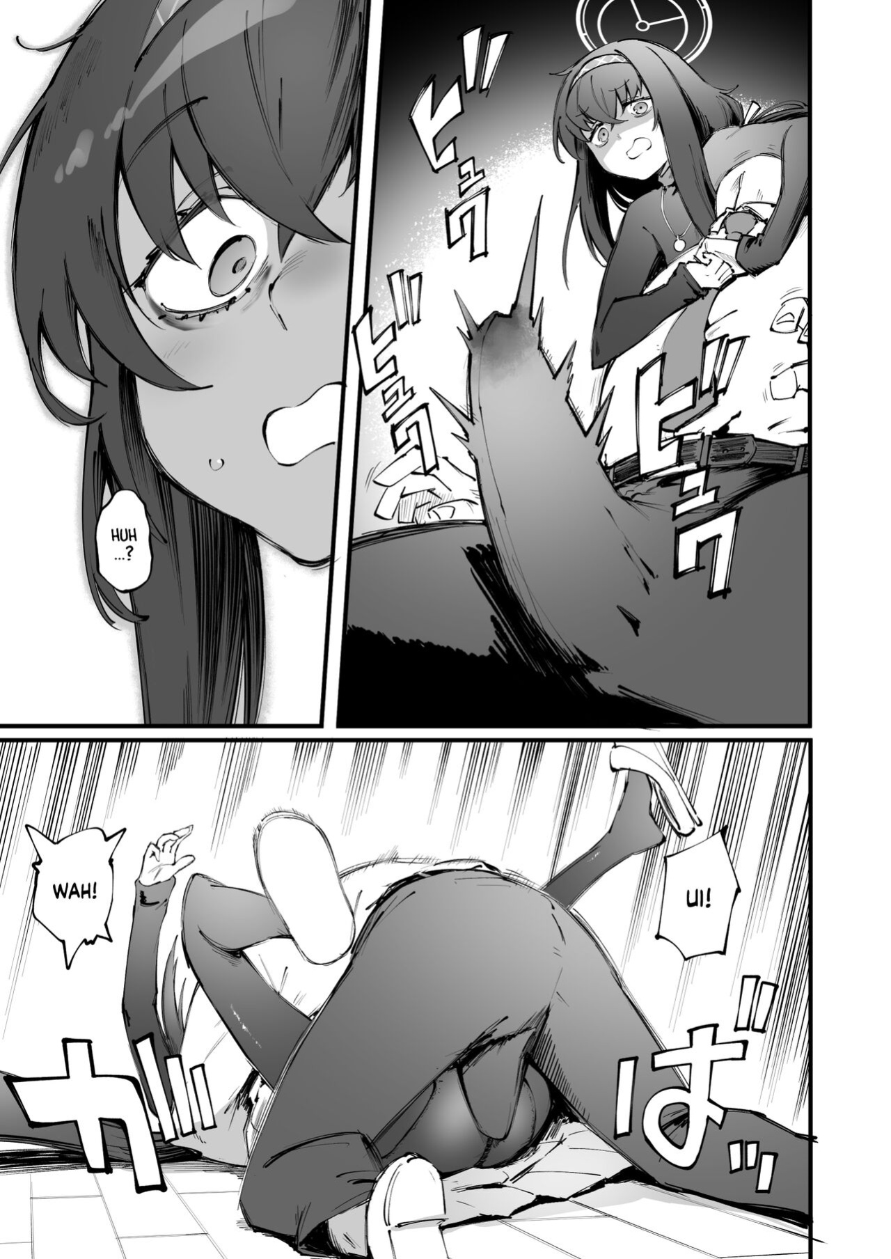 [Suruga Kuroitsu] Ui no Nioi... | Ui's Scent... (Blue Archive) [Xzosk]