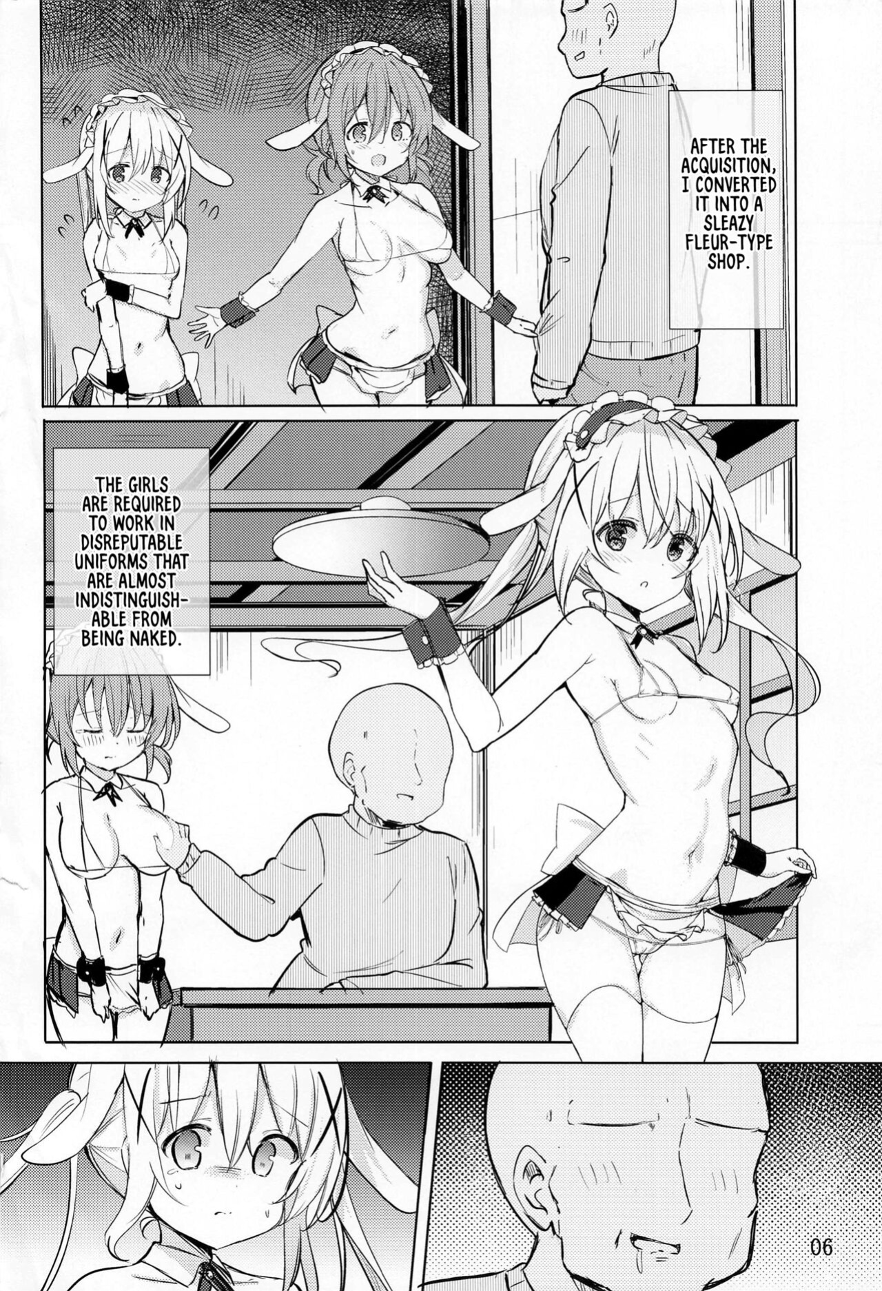 (C101) [0000 (Kurou)] Ikagawashii Omise Hajimemashita (Gochuumon wa Usagi desu ka) {Hennojin}