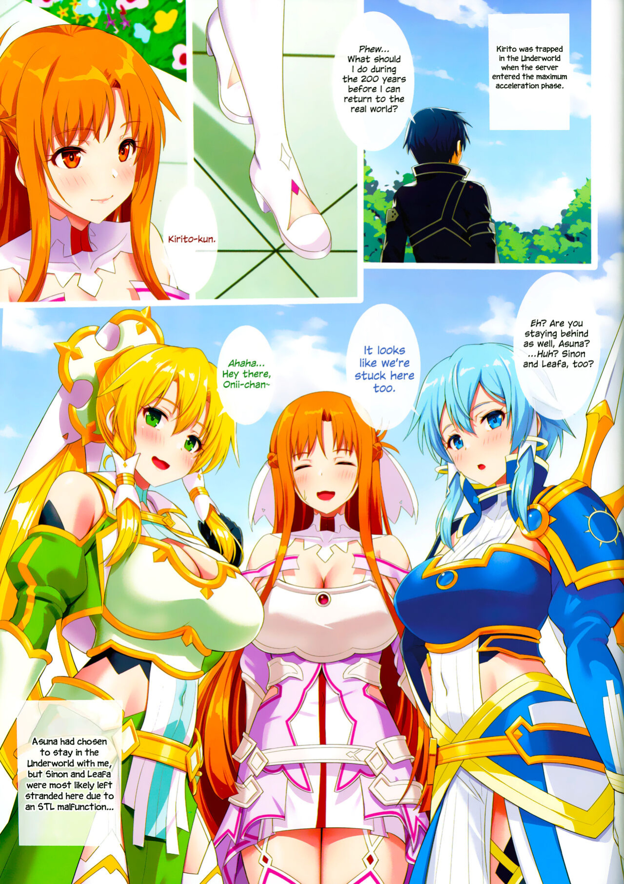 (C103) [Primal Gym (Kawase Seiki)] Underworld Lovers (Sword Art Online) {Hennojin}