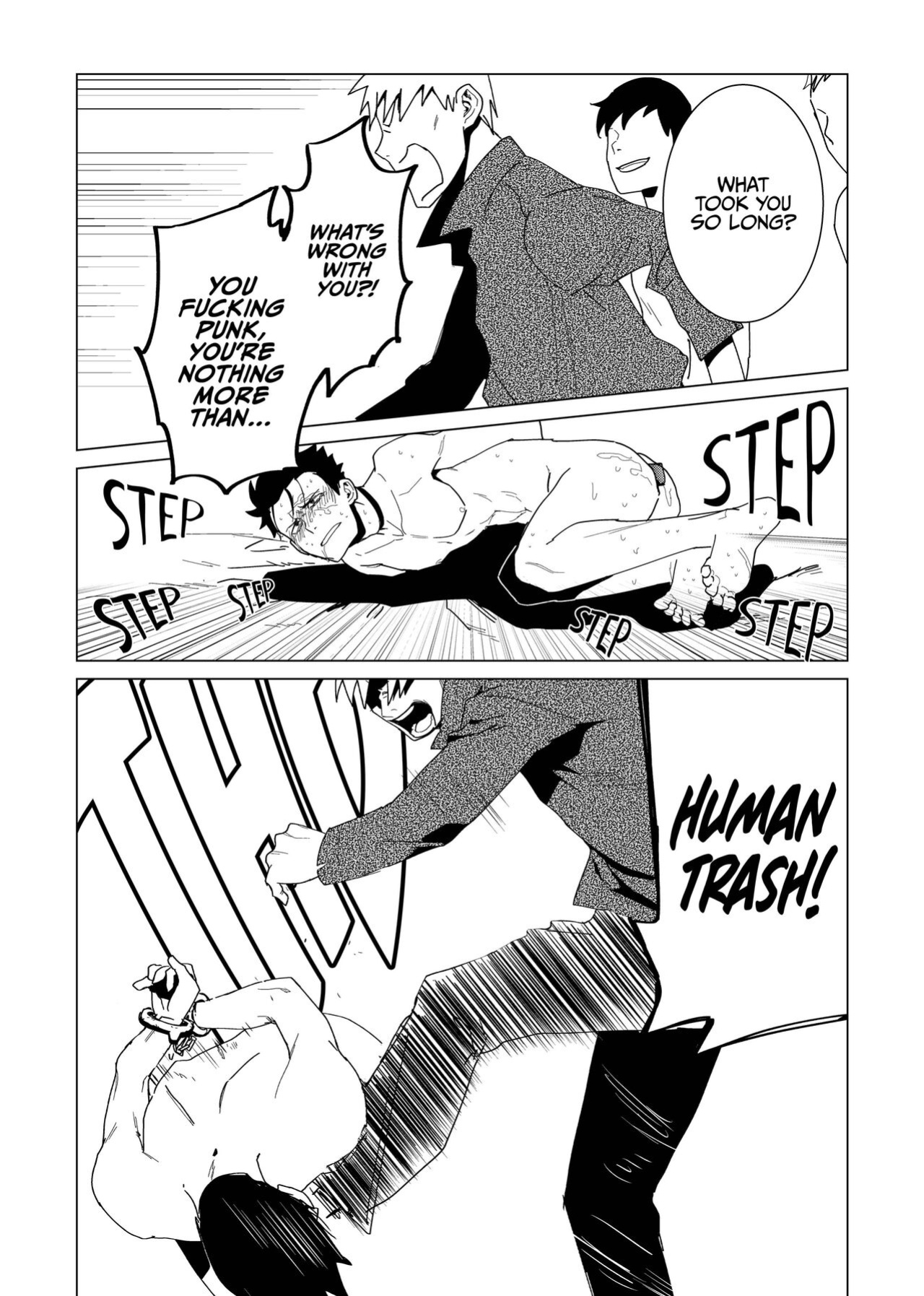 [Nidankai Sasetsu] Machi no Seidorei Yankee-kun | Sex Slave Delinquent from Town {Janaron}