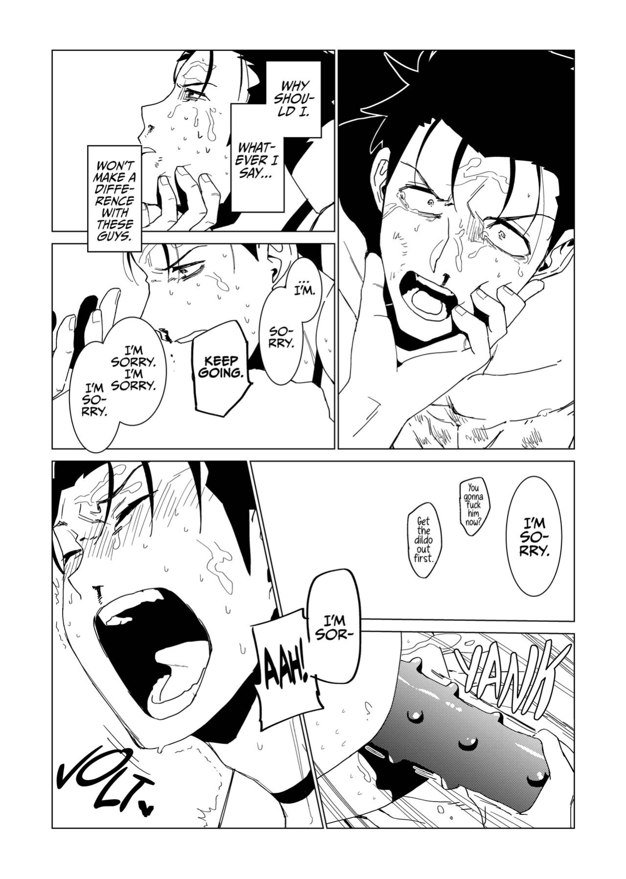 [Nidankai Sasetsu] Machi no Seidorei Yankee-kun | Sex Slave Delinquent from Town {Janaron}