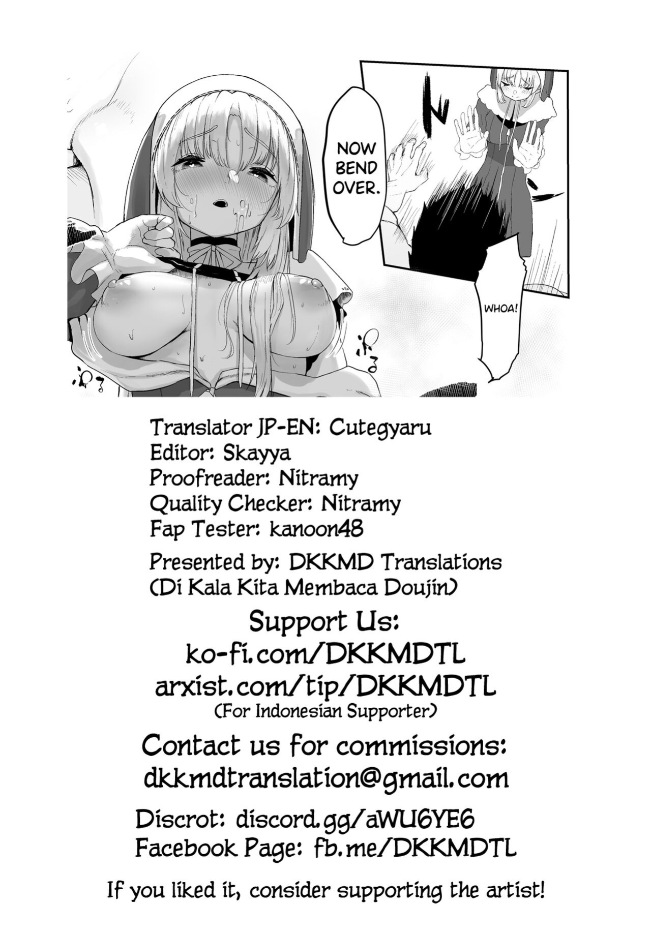 [Kawaraya-Koubou ] Sister Cleaire no Seiso to Yokubou | A Seiso and Lustful Sister Cleaire (Sister Cleaire) [DKKMD Translations]