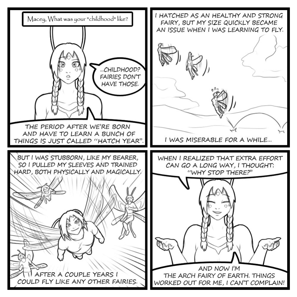Fairies vs Tentacles - Character Questions