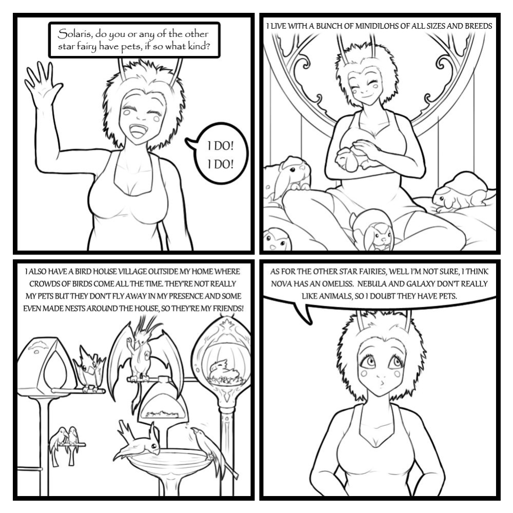 Fairies vs Tentacles - Character Questions