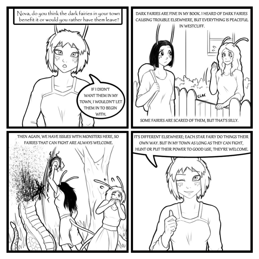 Fairies vs Tentacles - Character Questions