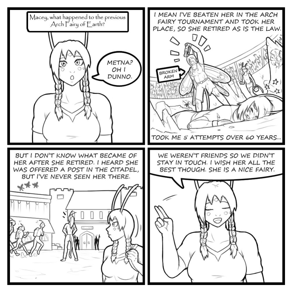 Fairies vs Tentacles - Character Questions