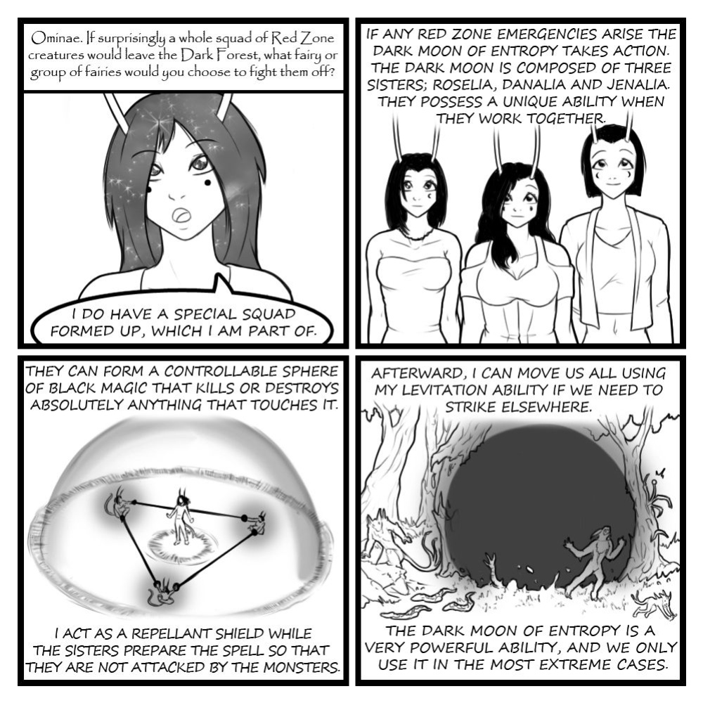 Fairies vs Tentacles - Character Questions