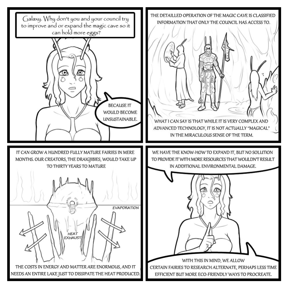 Fairies vs Tentacles - Character Questions