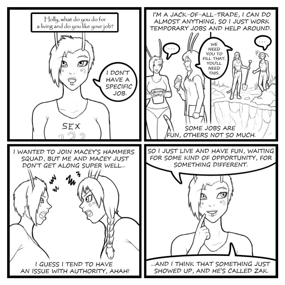 Fairies vs Tentacles - Character Questions