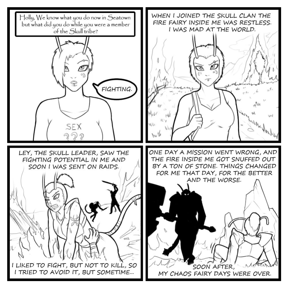 Fairies vs Tentacles - Character Questions