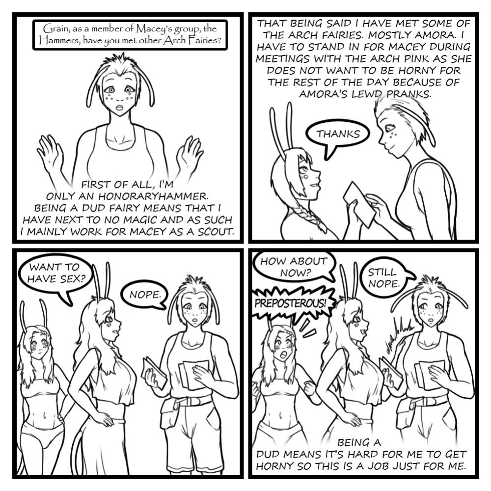 Fairies vs Tentacles - Character Questions