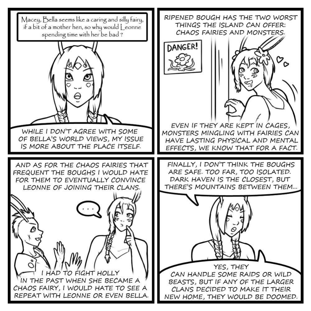 Fairies vs Tentacles - Character Questions