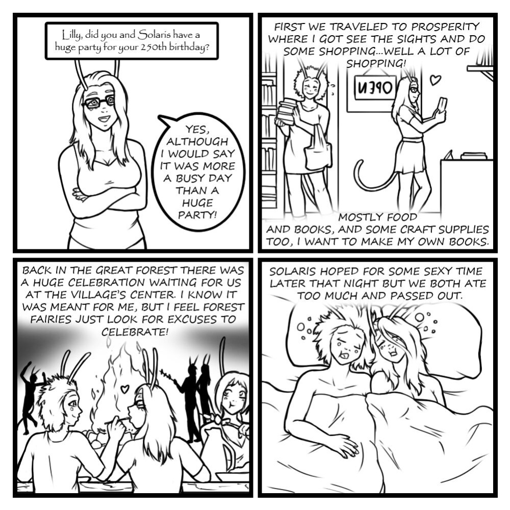Fairies vs Tentacles - Character Questions