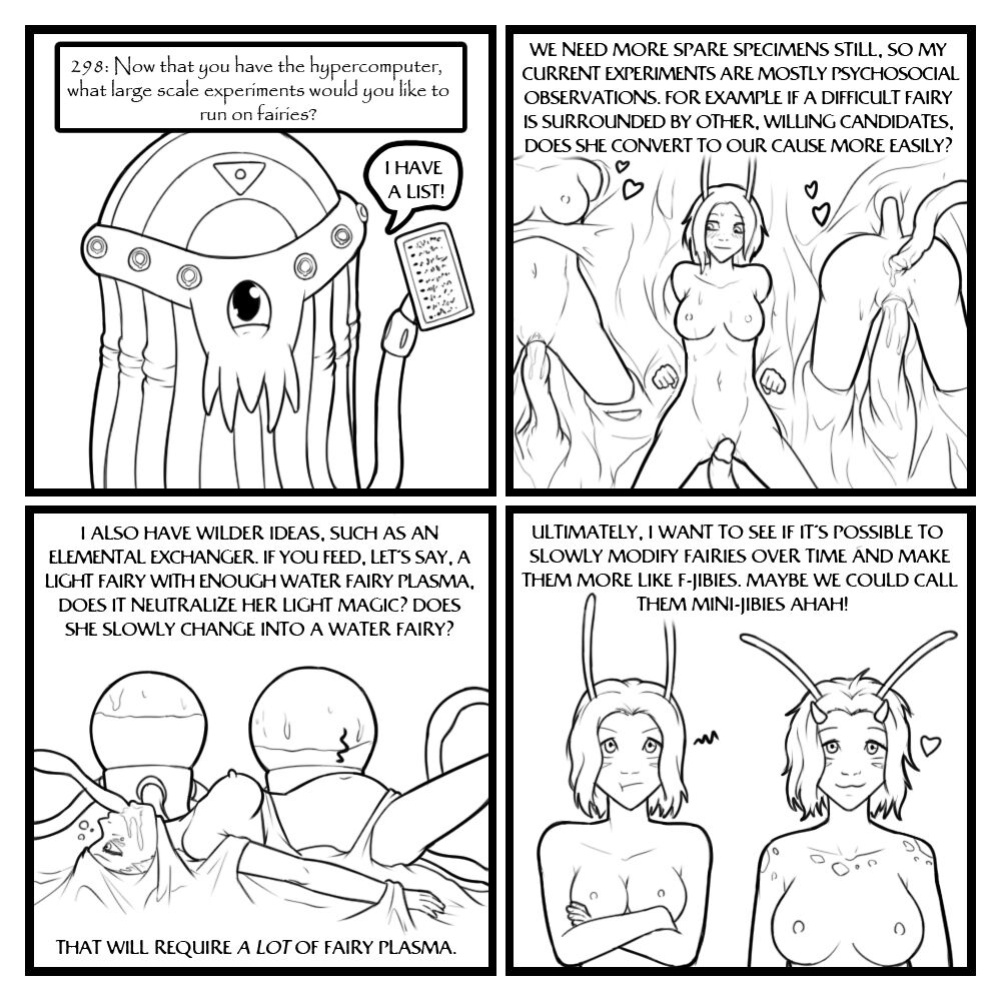 Fairies vs Tentacles - Character Questions