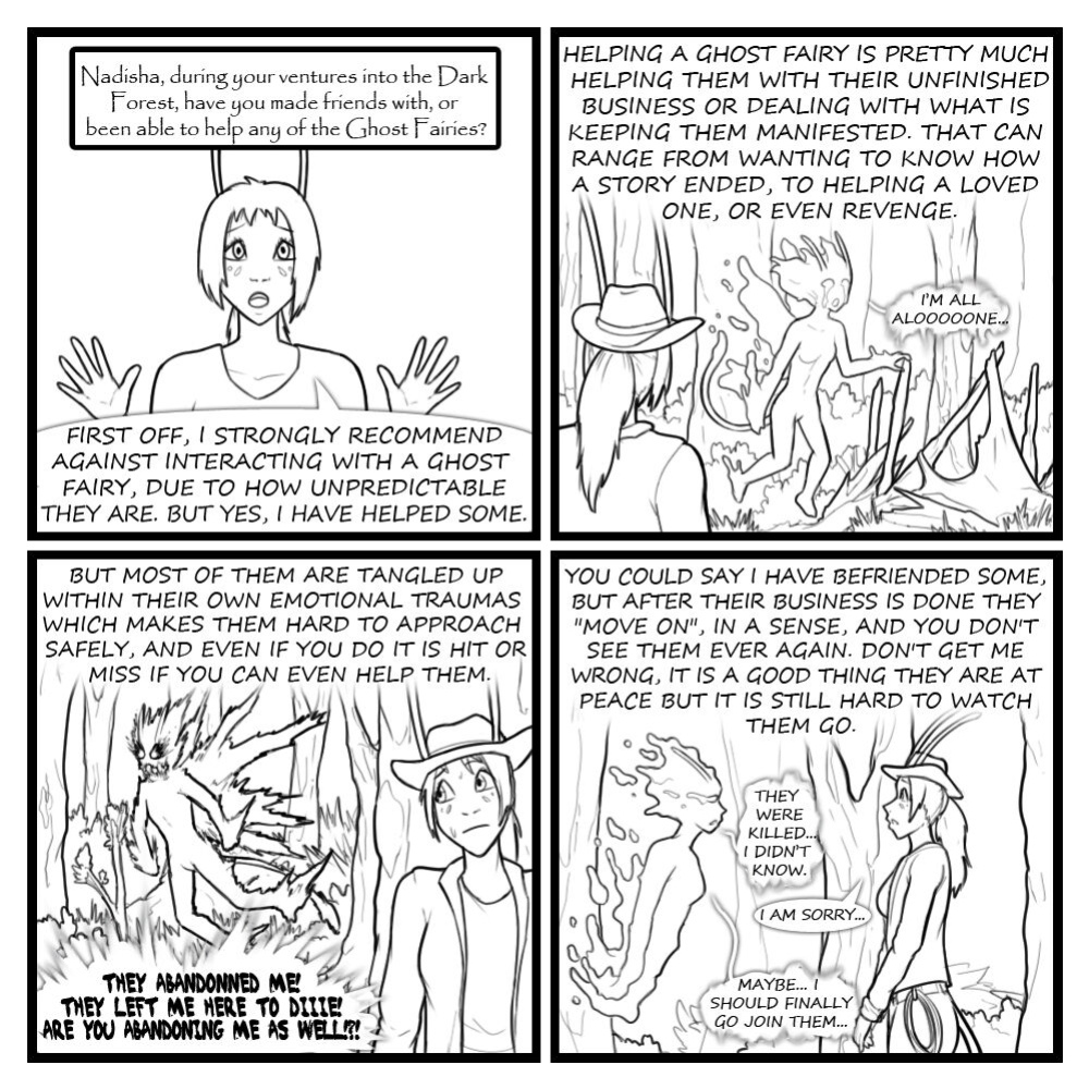 Fairies vs Tentacles - Character Questions