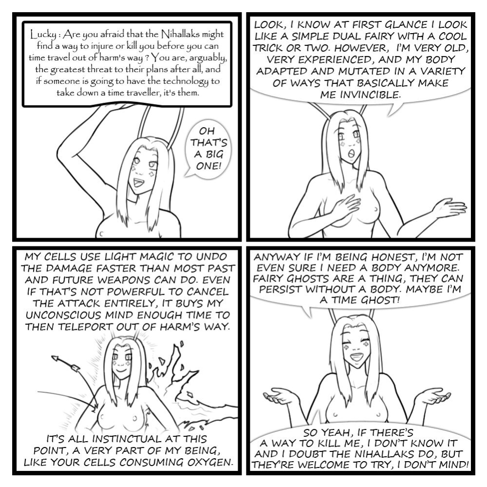Fairies vs Tentacles - Character Questions