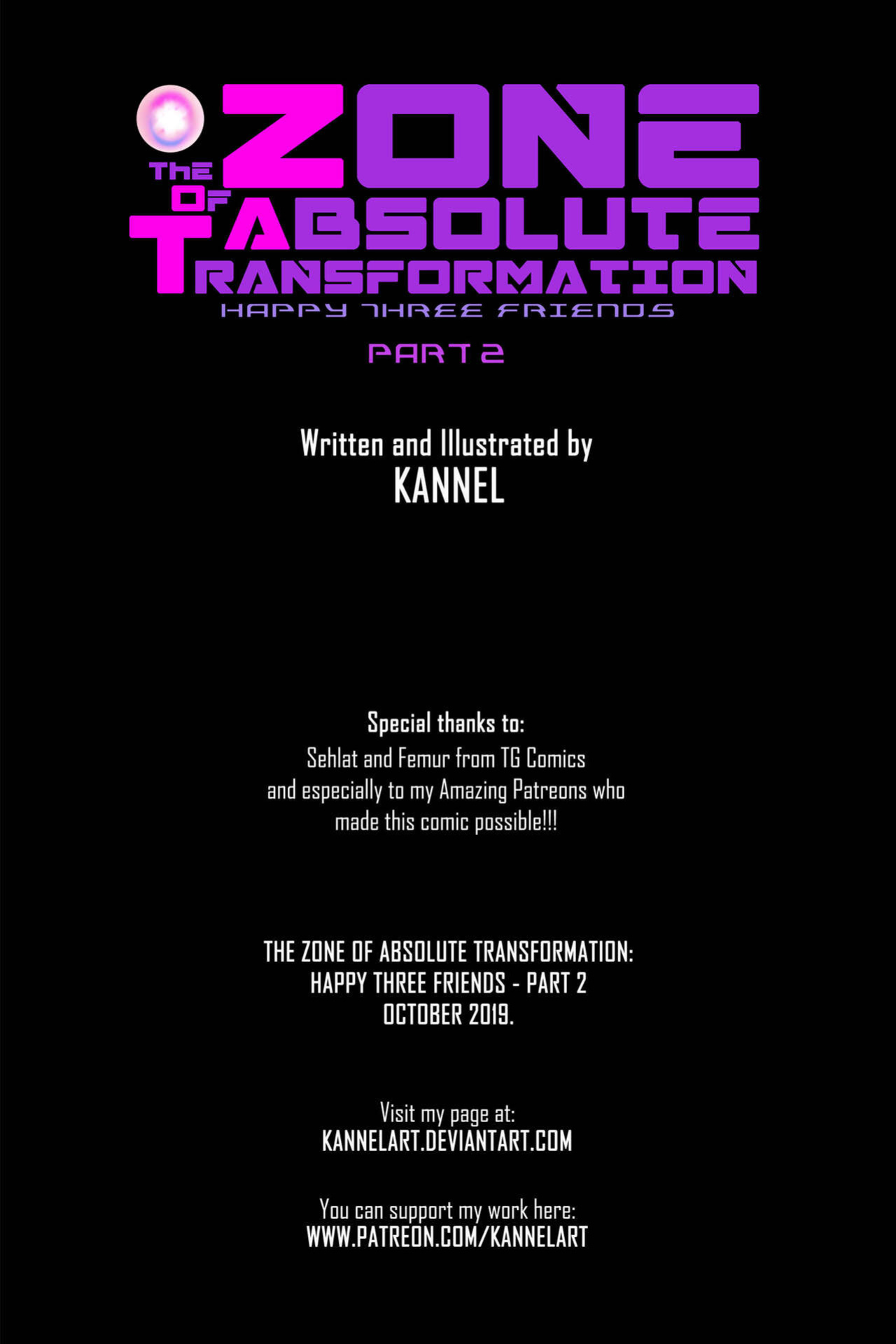 The Zone of Absolute Transformation: Happy Three Friends Epilogue