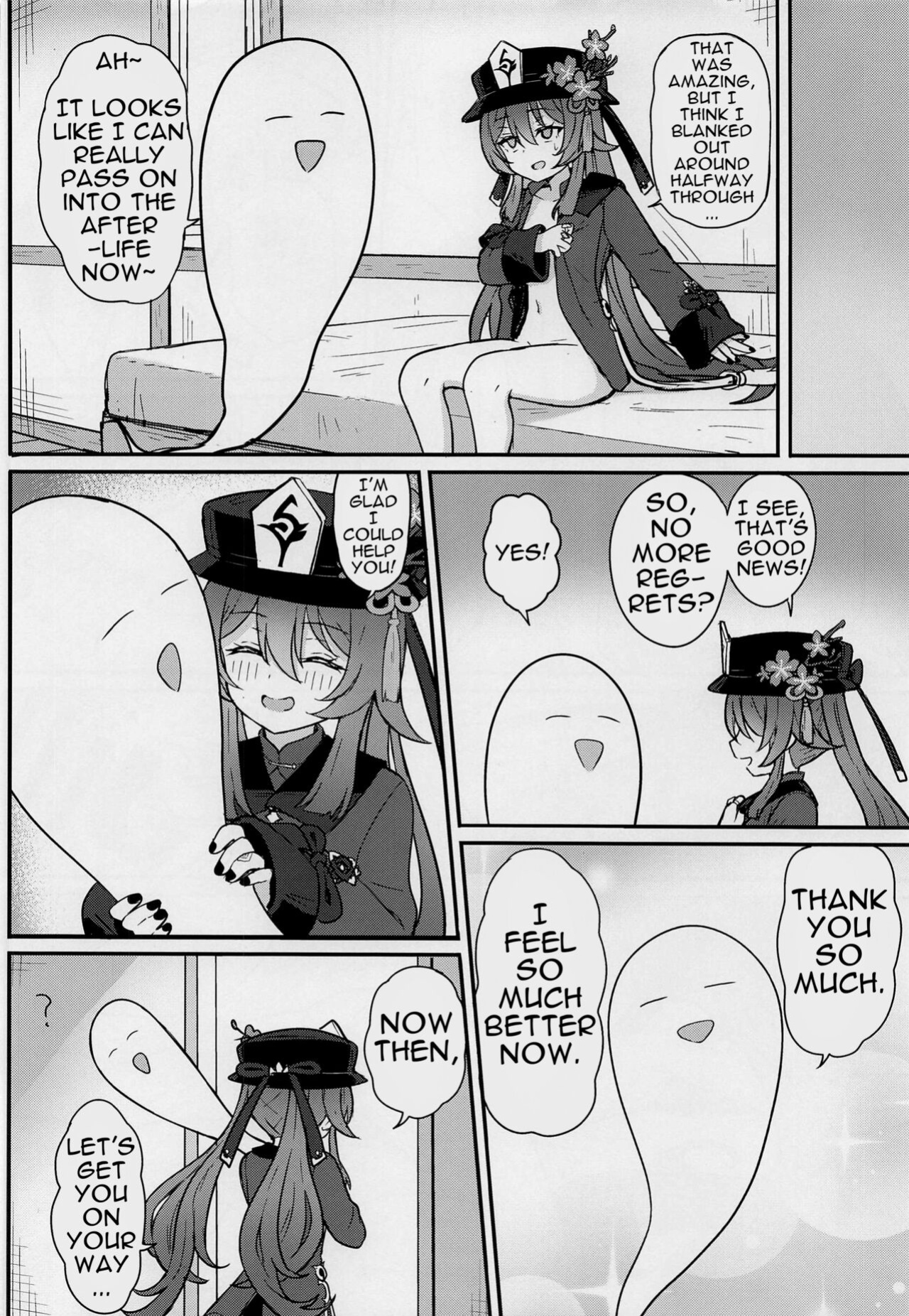[Wasabi Mochi ] Hu Tao-chan ni Ikasete morau Hon | A Book about Passing into the Afterlife with Hu Tao (Genshin Impact)
