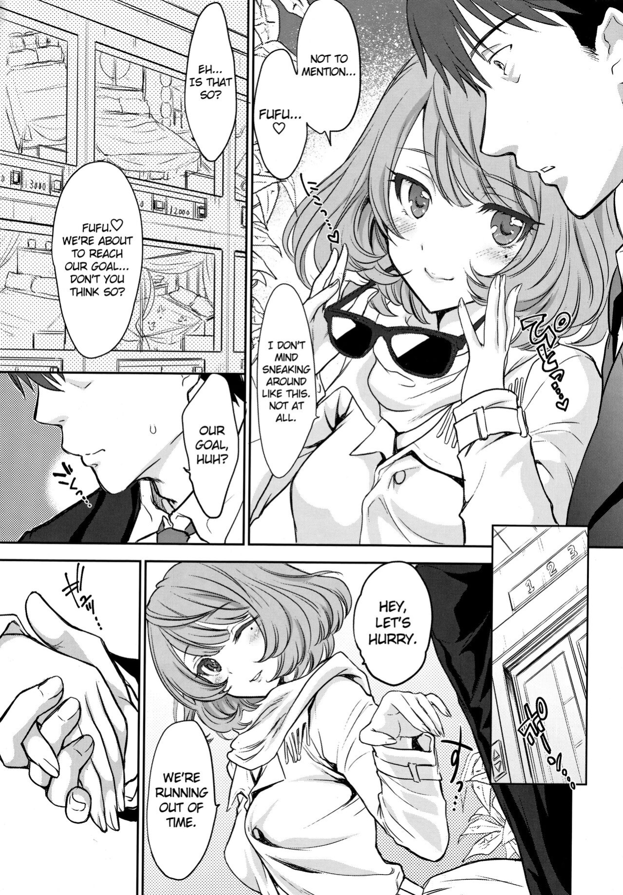 [Shoujo Gesshoku (Shimao Kazu)] Kaede-san to LoveHo de Machiawase shimashita. | Meeting with Kaede-san in a Love Hotel (THE iDOLM@STER CINDERELLA GIRLS)