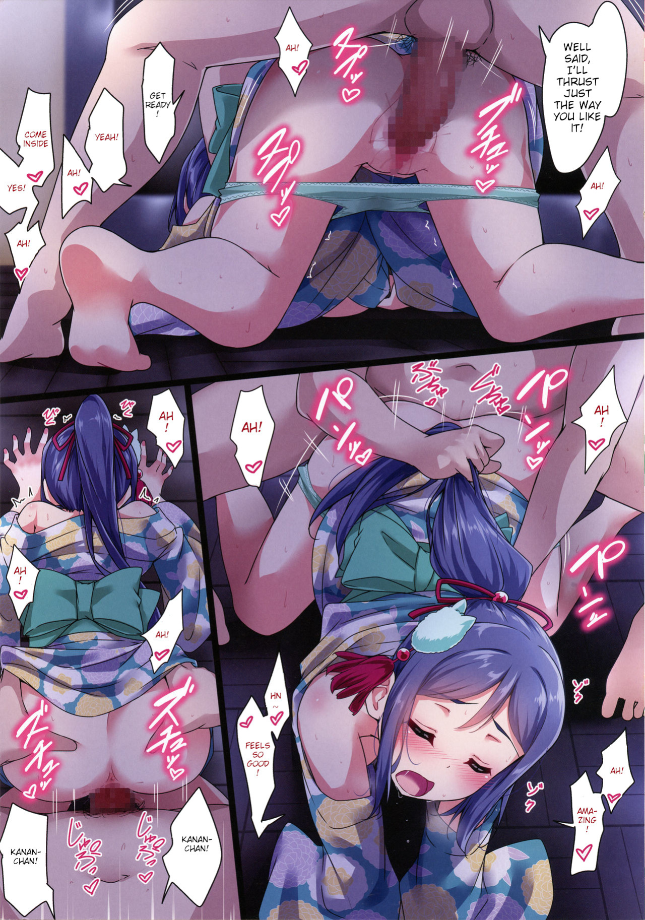 [CORORI (Yopparai Oni?)] KANAKAN Yukata de Kanan-chan! Plus Matome Bon 2 Full Color (Love Live! Sunshine!!)