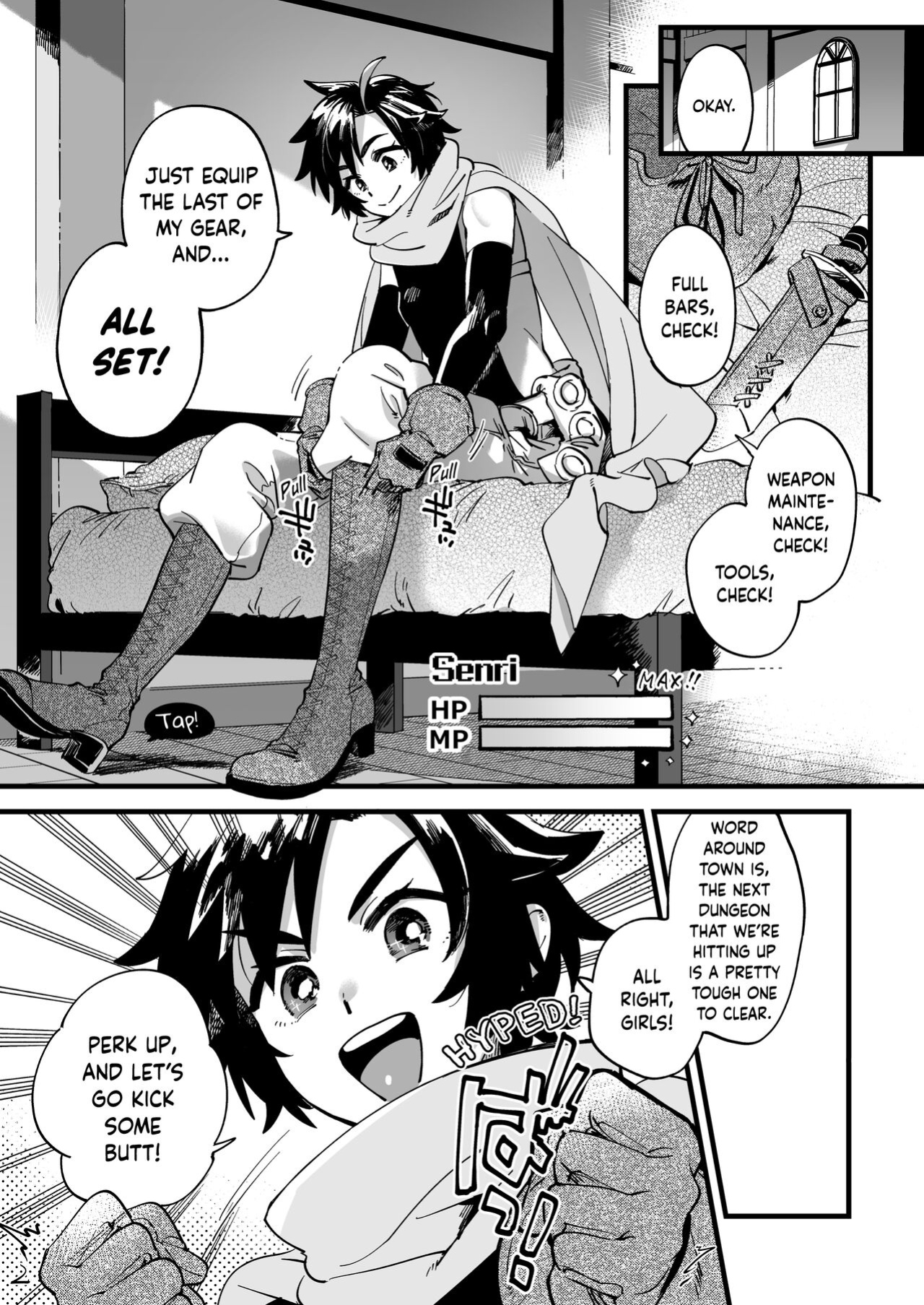 [Sonotaozey ] Nakayoshi Onna Boukensha wa Yoru ni Naru to Yadoya de Mechakucha Ecchi Suru
