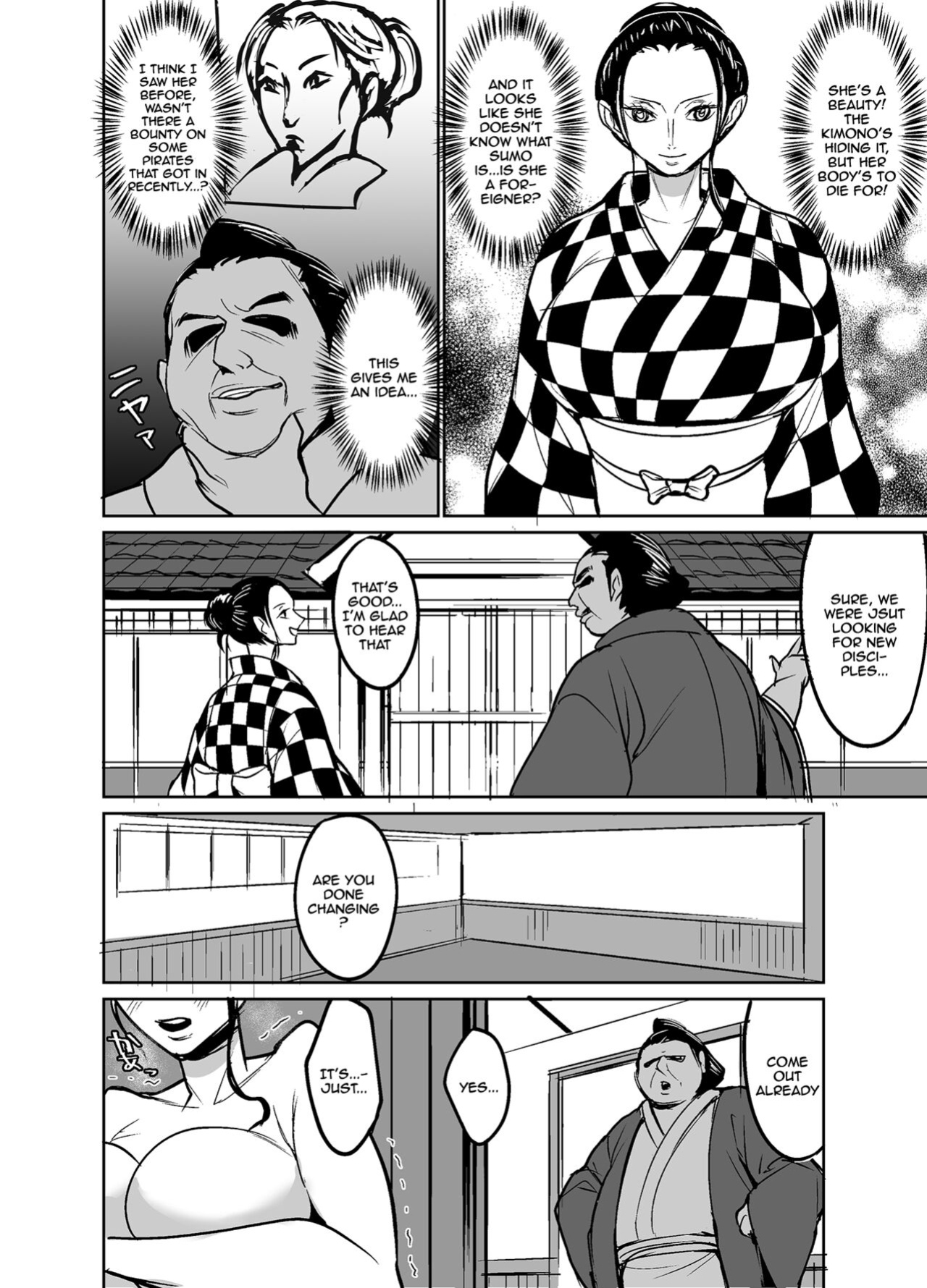 Wa no Kuni ni Sumou-tori to Shite Sennyu Shite Shimatta Kokogaku-sha | The Archaeologist Who Has Infiltrated the Wano Country As a Sumo Wrestler (One Piece)