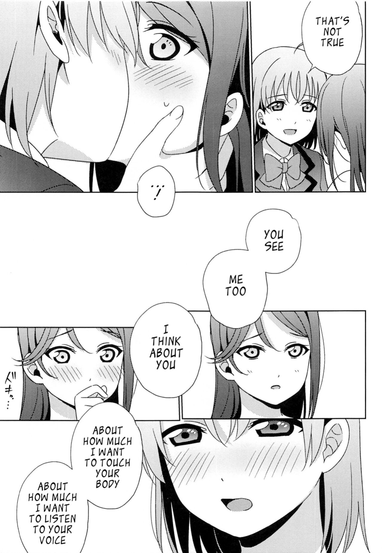 (Bokura no Love Live! 28) [Sakura Mikan Hoikuen ] Chika-chan no ○○ ga Hairanai | Chika-chan's ○○ Can't Fit (Love Live! Sunshine!!)