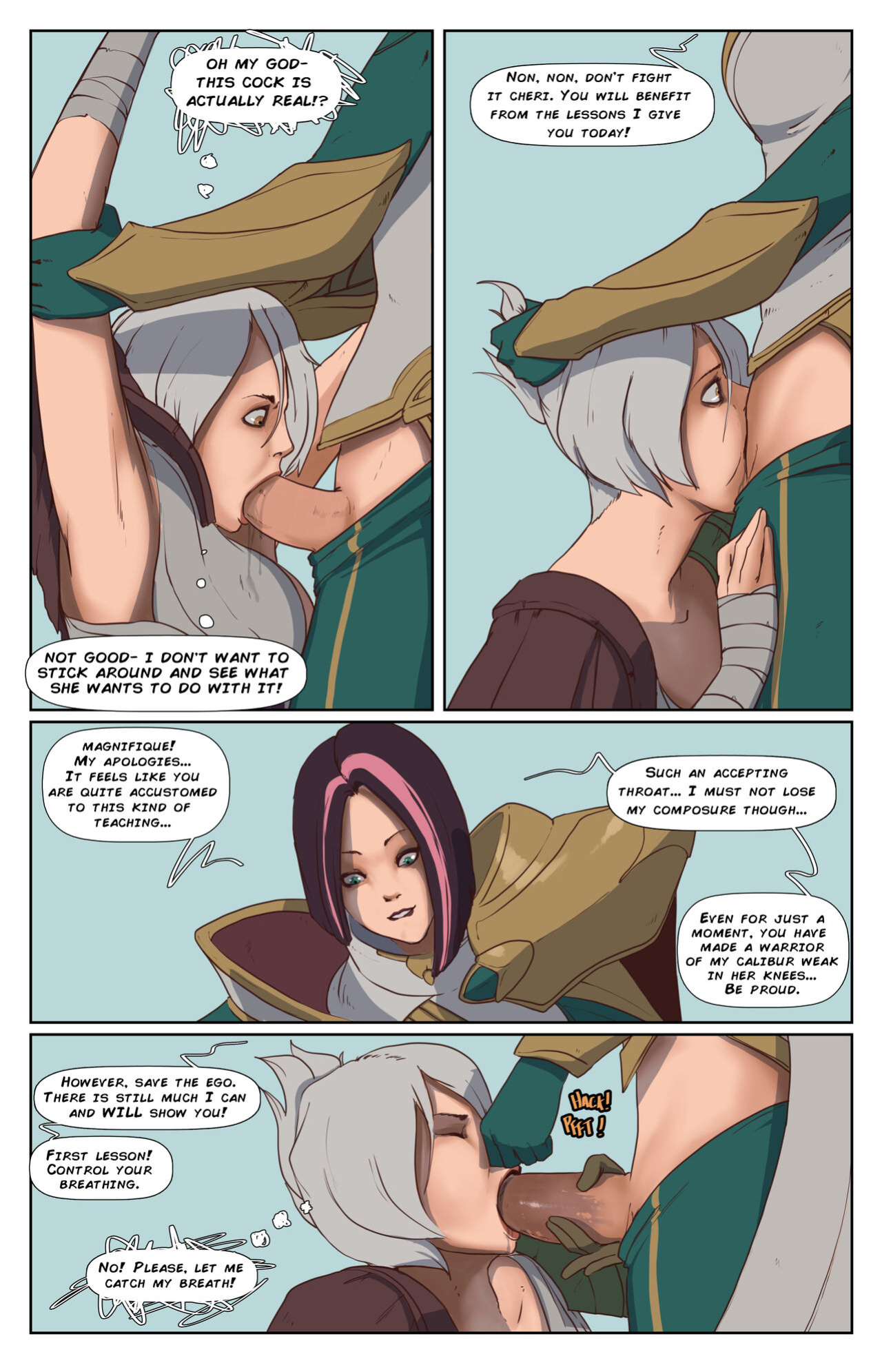 Unfinished Zuanderground League Comic