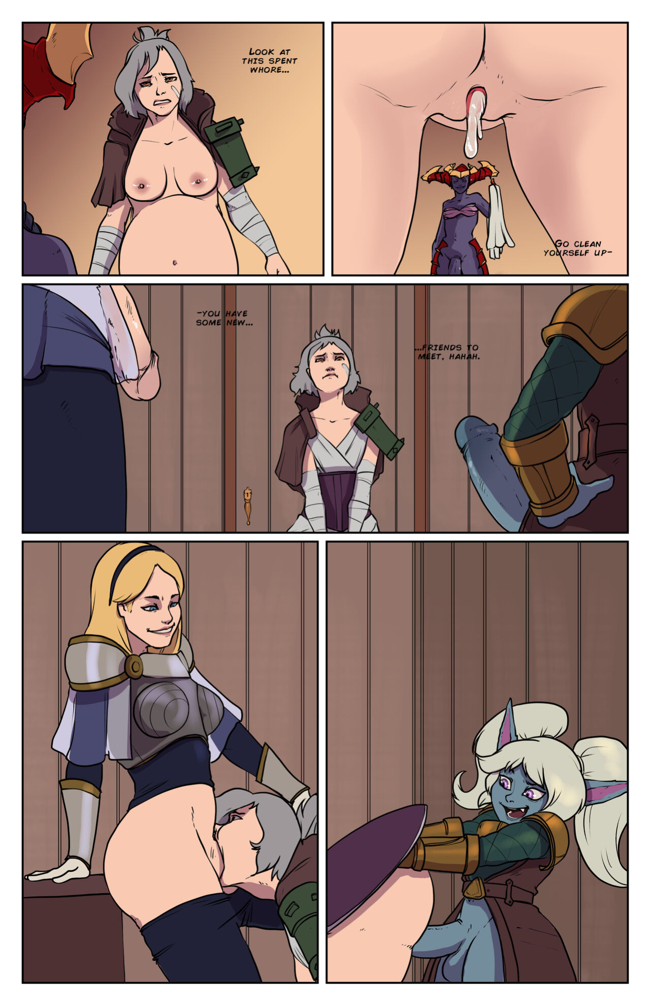 Unfinished Zuanderground League Comic