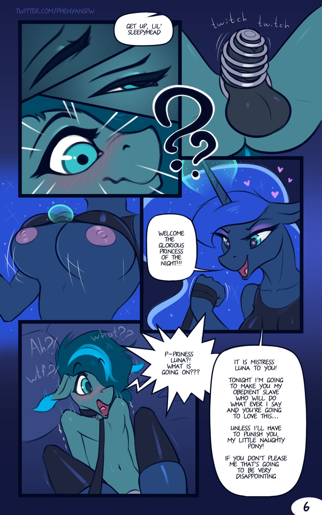 MLP Seduced Night Mare