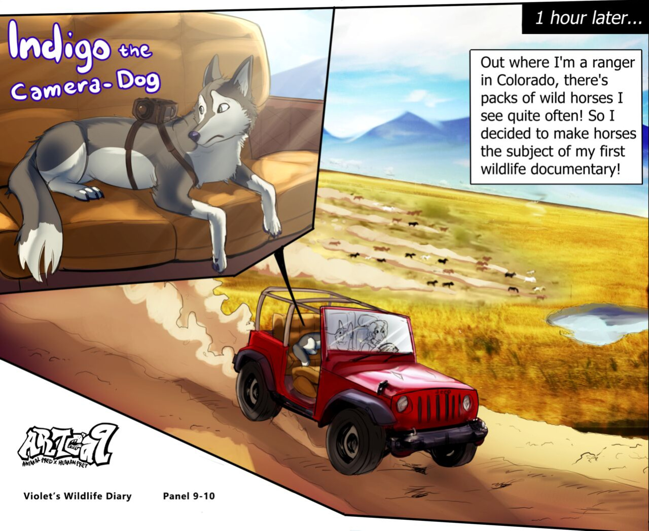 Violets Wildlife Diary CH 1-3