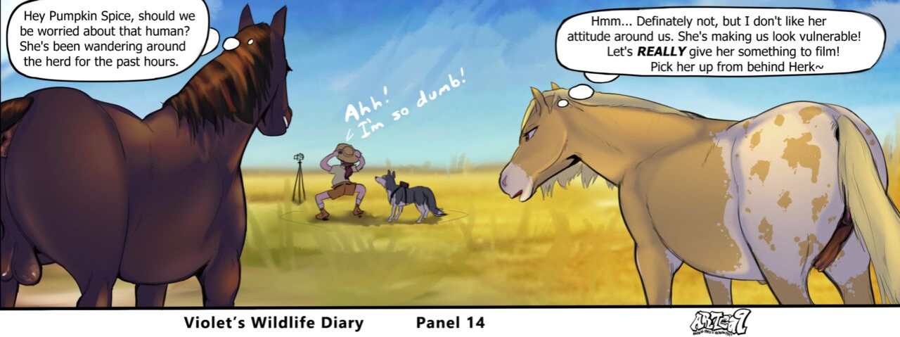 Violets Wildlife Diary CH 1-3