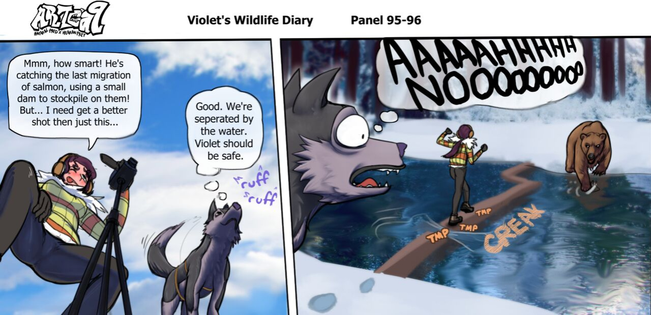 Violets Wildlife Diary CH 1-3