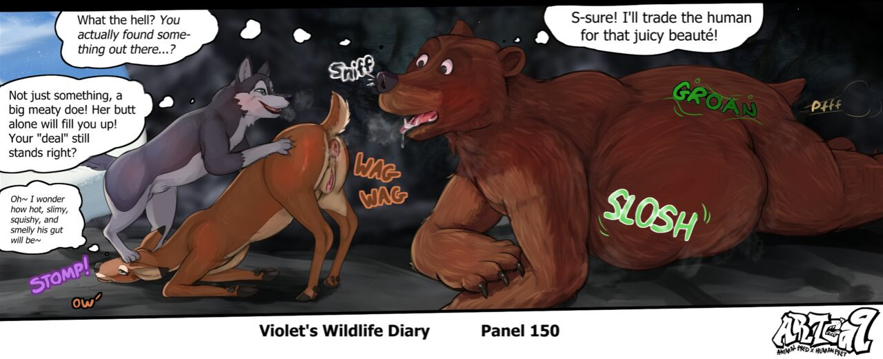 Violets Wildlife Diary CH 1-3