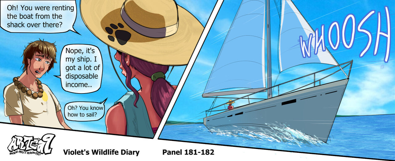 Violets Wildlife Diary CH 1-3