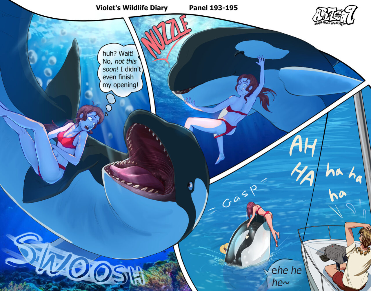 Violets Wildlife Diary CH 1-3