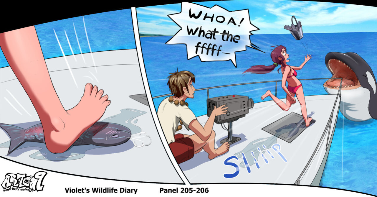 Violets Wildlife Diary CH 1-3
