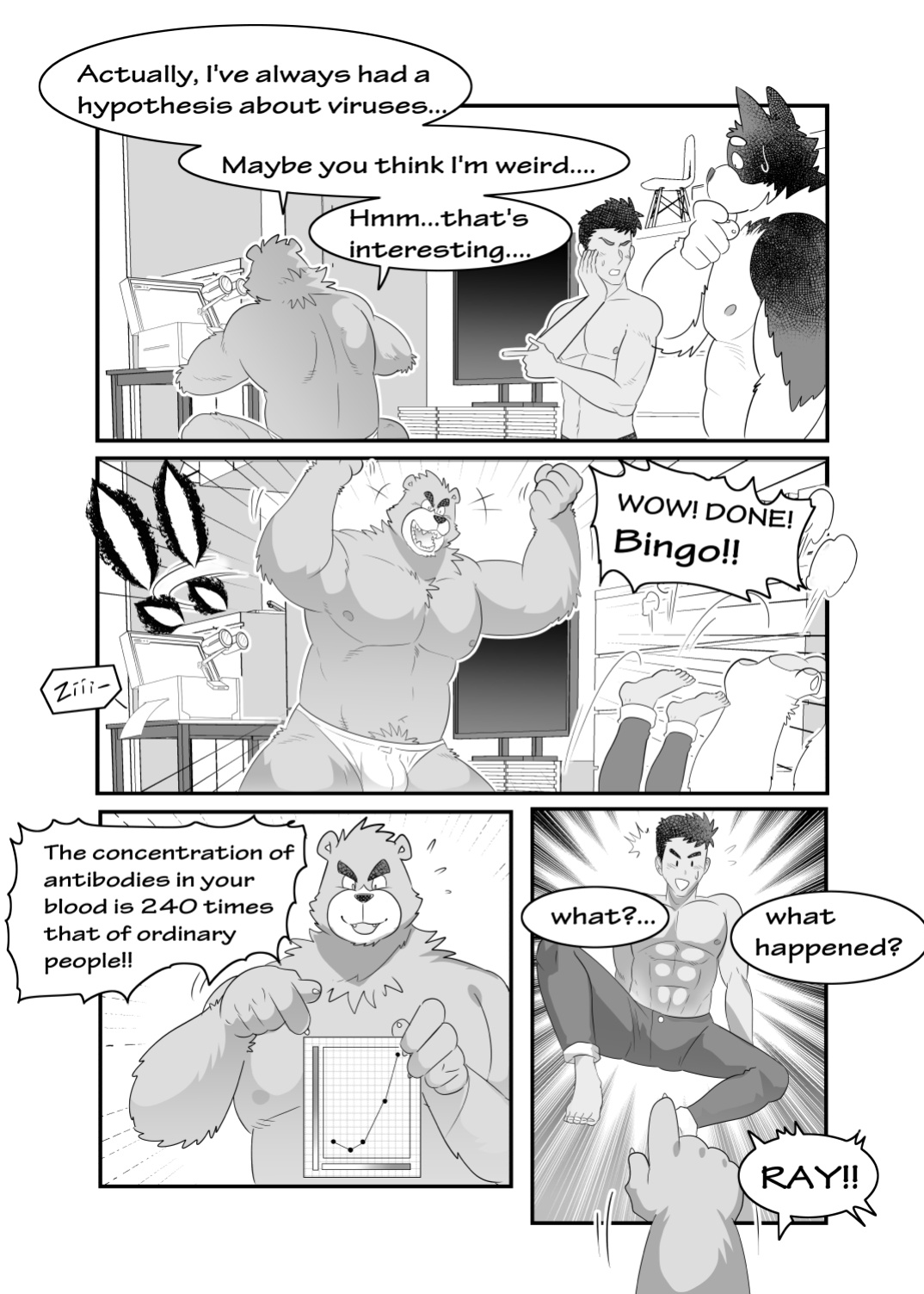 [Kuma Hachi] Kemonos Can Help!!