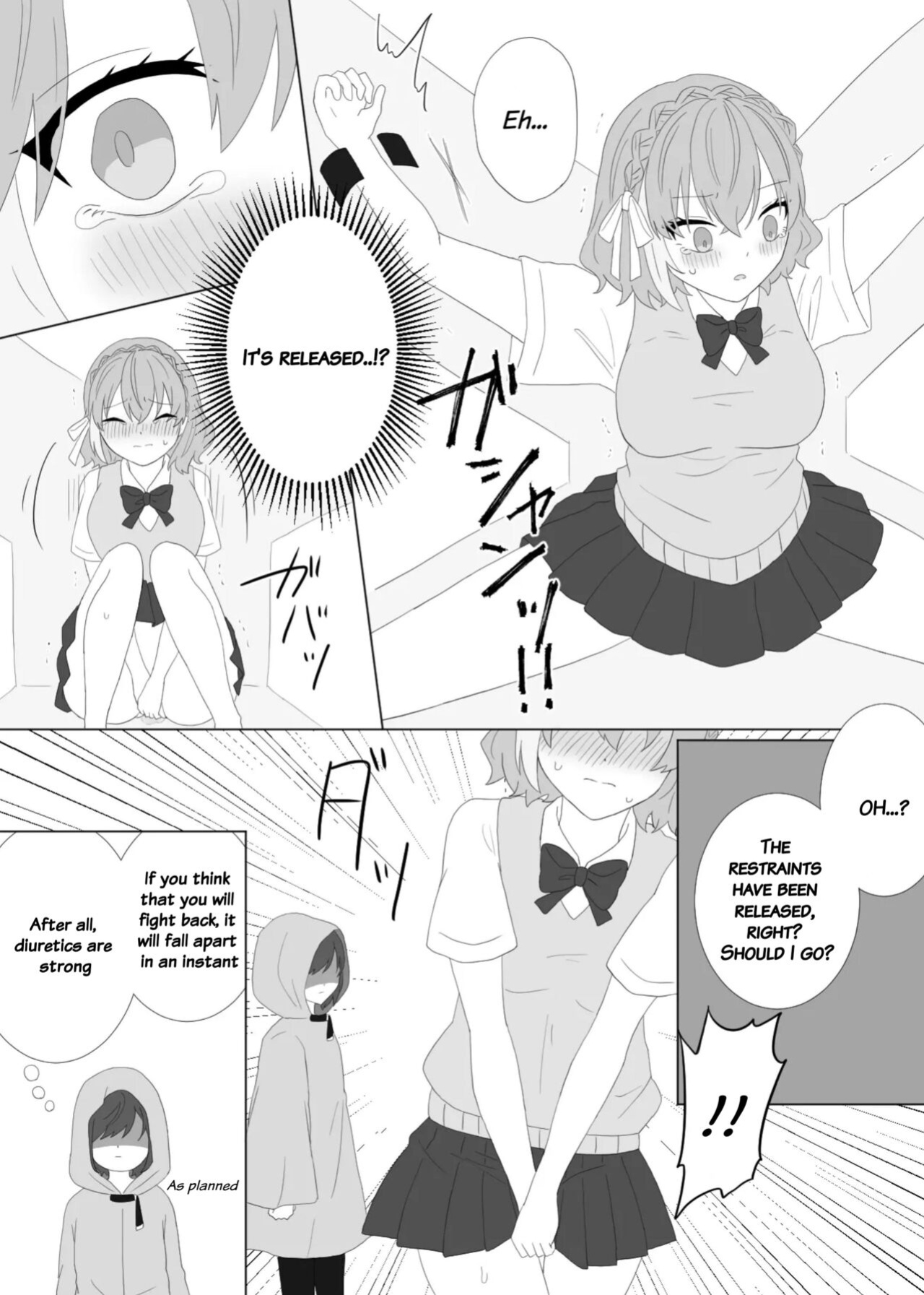 kusuguri gōmonsareru mahō shōjo no hanashi