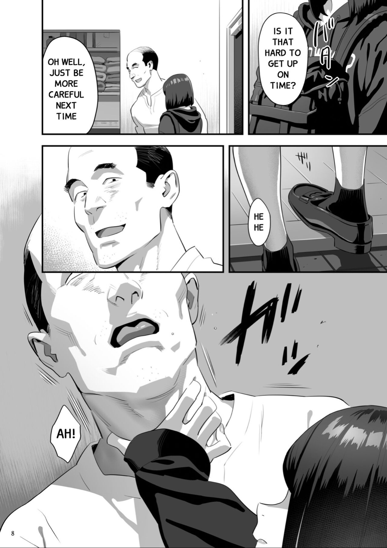 [Hito no Fundoshi (Yukiyoshi Mamizu)] Tonari no JK ni Odosarete Iribitararetemasu (Naki 3 [Mirumoto-kun]