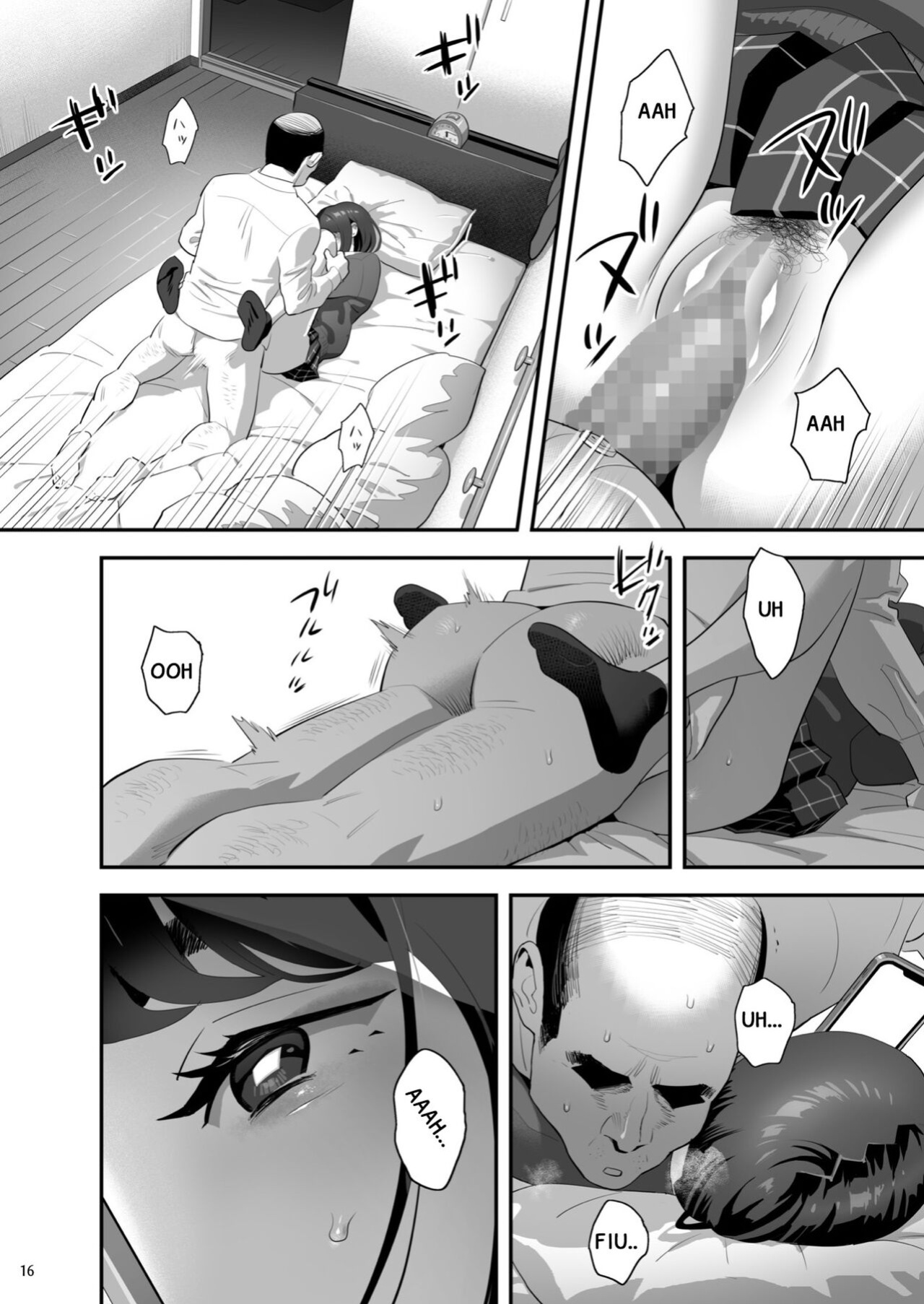 [Hito no Fundoshi (Yukiyoshi Mamizu)] Tonari no JK ni Odosarete Iribitararetemasu (Naki 3 [Mirumoto-kun]