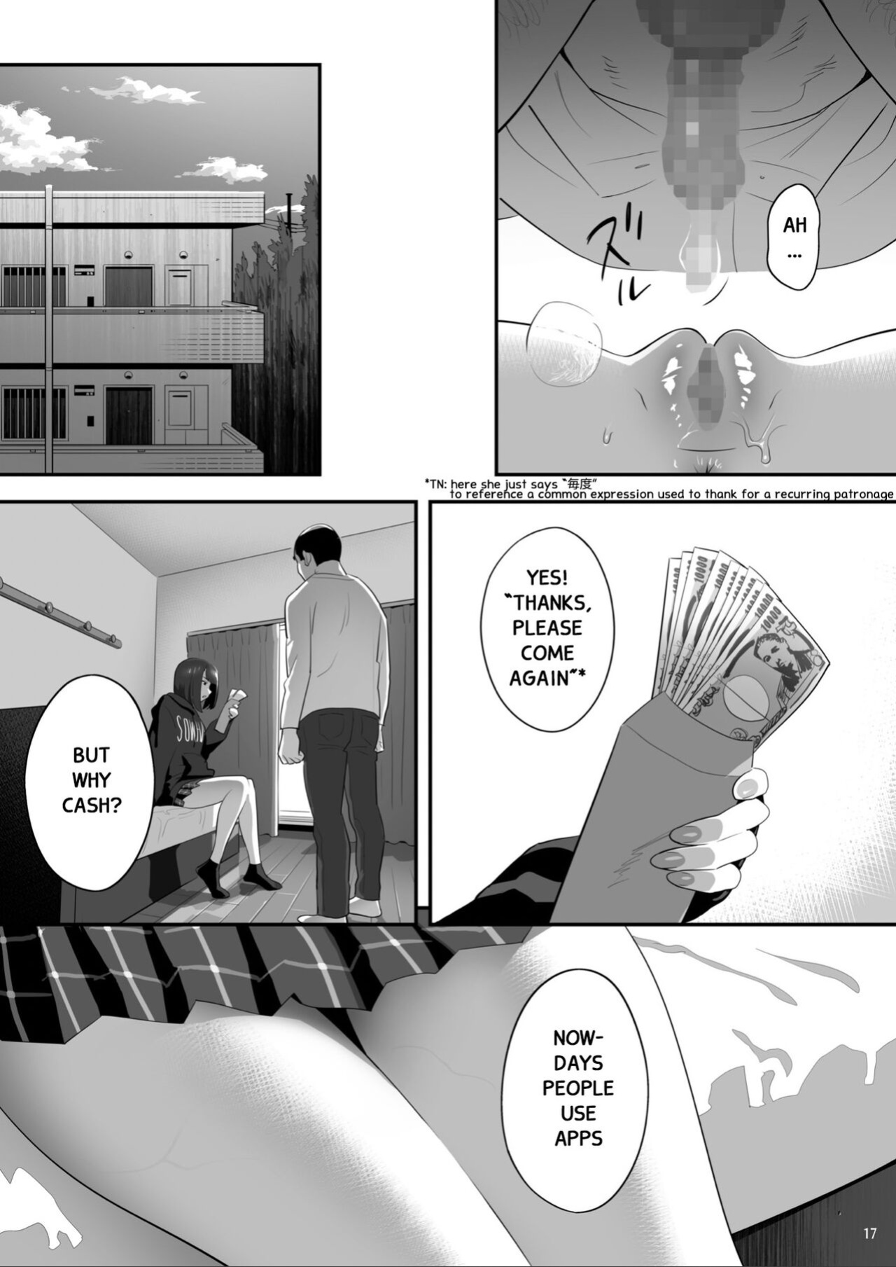 [Hito no Fundoshi (Yukiyoshi Mamizu)] Tonari no JK ni Odosarete Iribitararetemasu (Naki 3 [Mirumoto-kun]