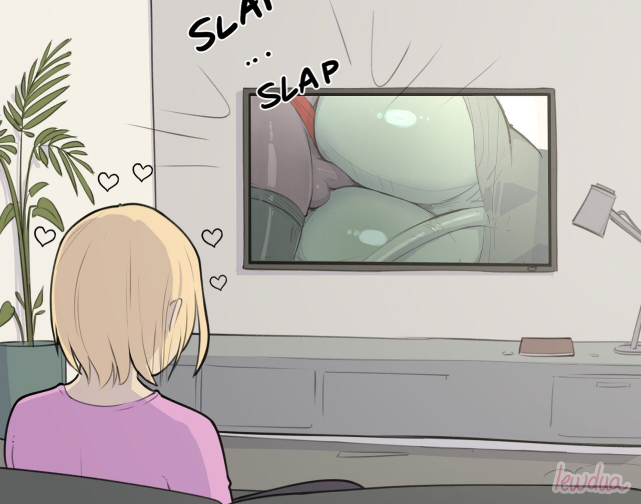 Nessie Alone in the Apartment