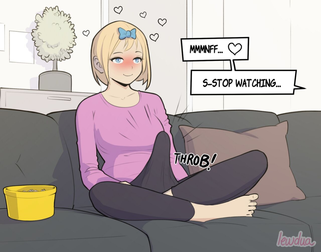 Nessie Alone in the Apartment