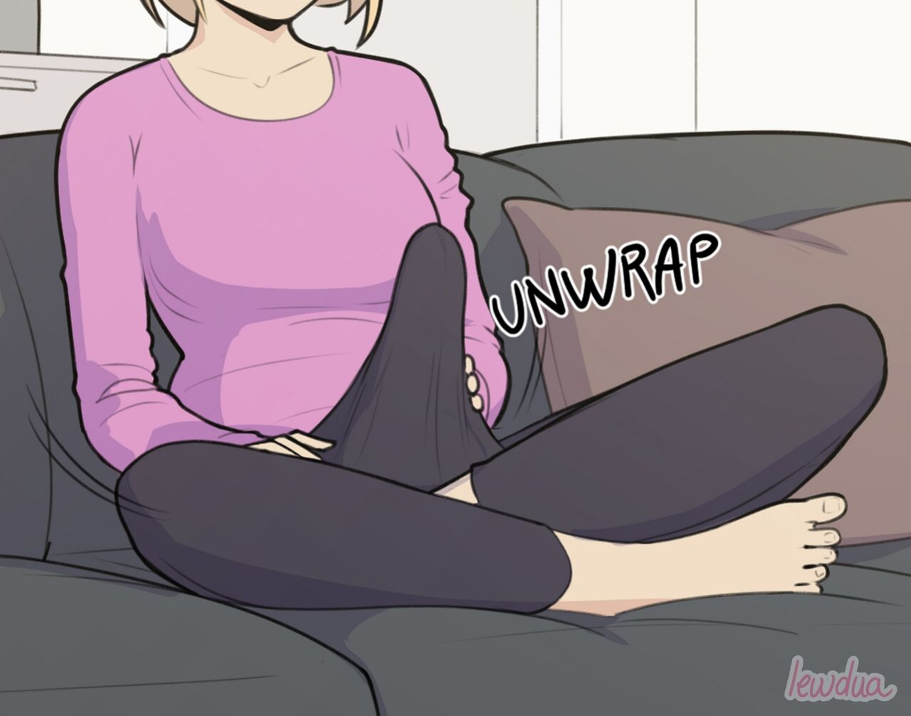 Nessie Alone in the Apartment