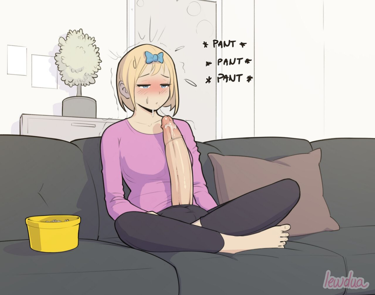 Nessie Alone in the Apartment