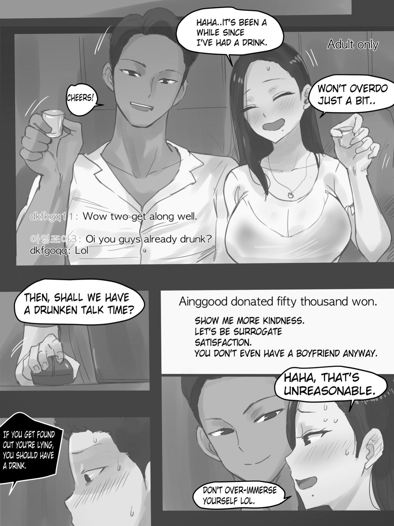 Dual Love Part2 (B&W)