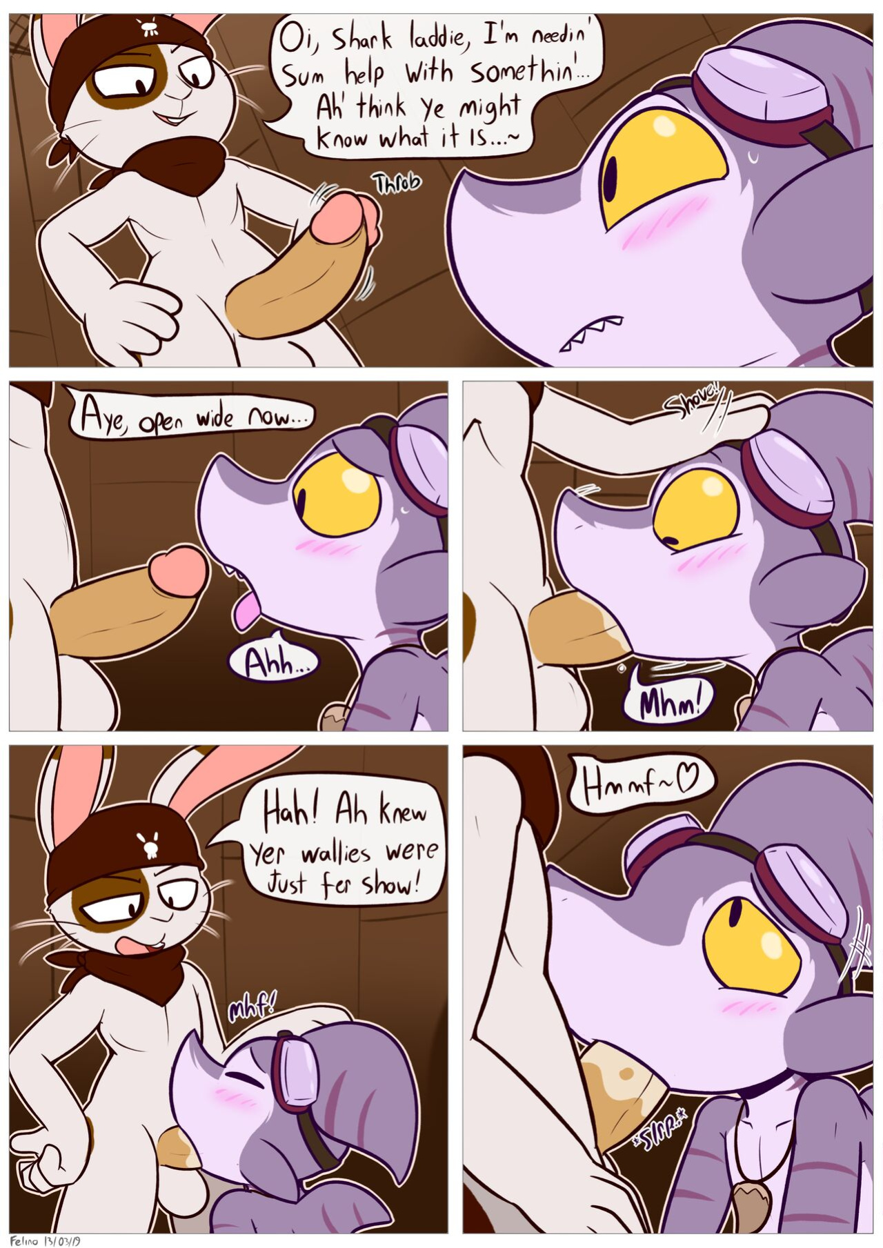 [Felino] I'll Now Proceed to Pleasure Myself with this Fish